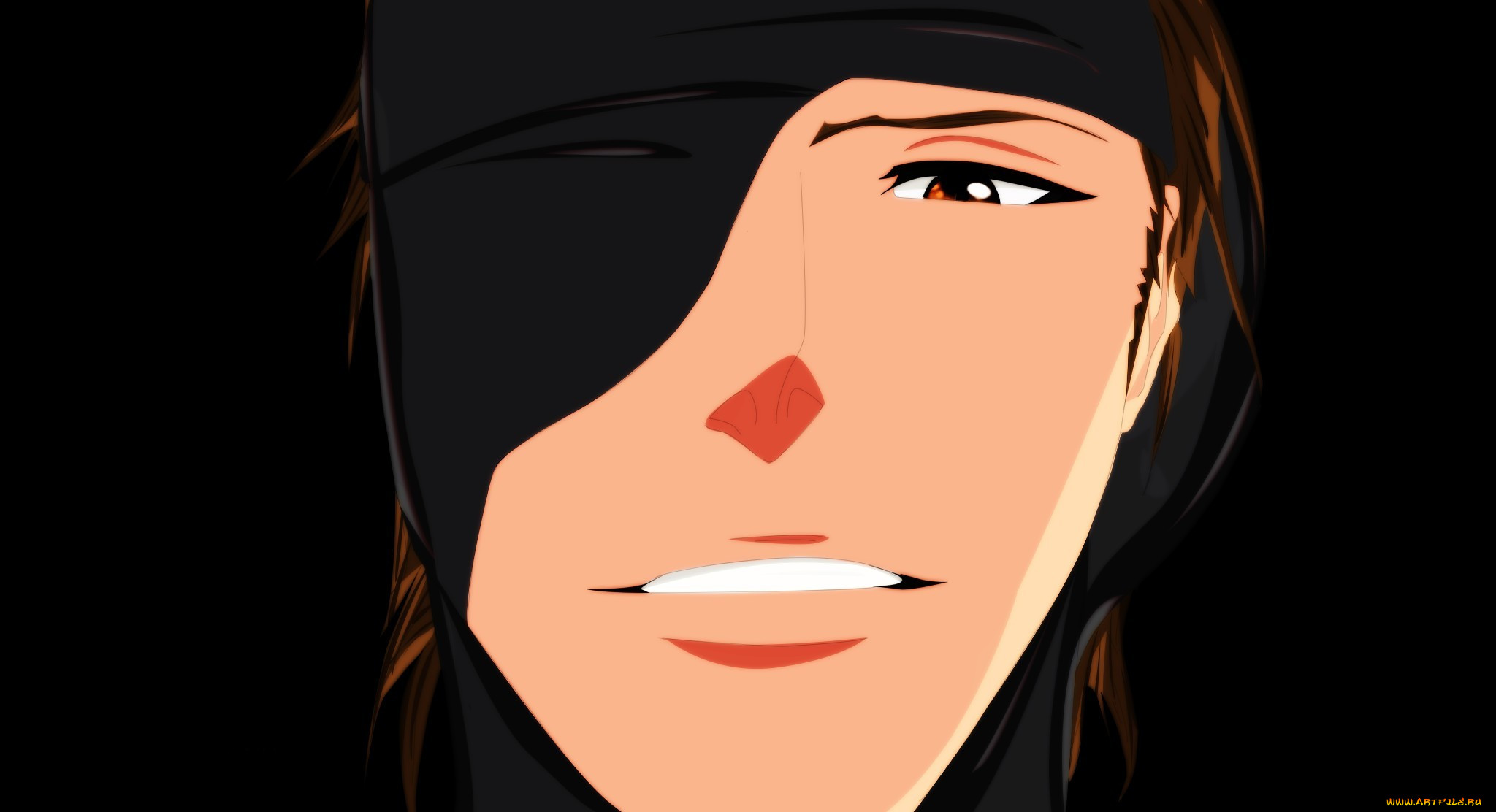 , bleach, sousuke, aizen, by, kuroscz
